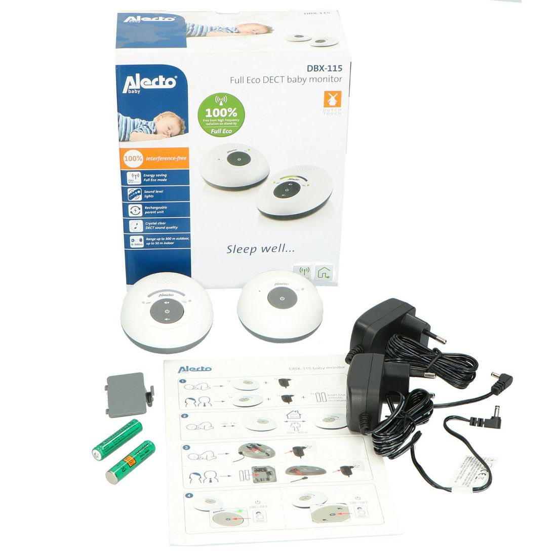 Babyphone Full Eco DECT (Alecto) - Image 9