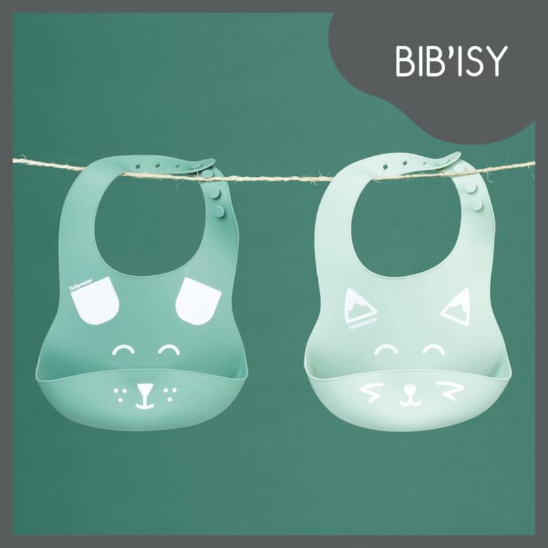 Lot de 2 bavoirs bib'isy babymoov (Babymoov) - Image 2