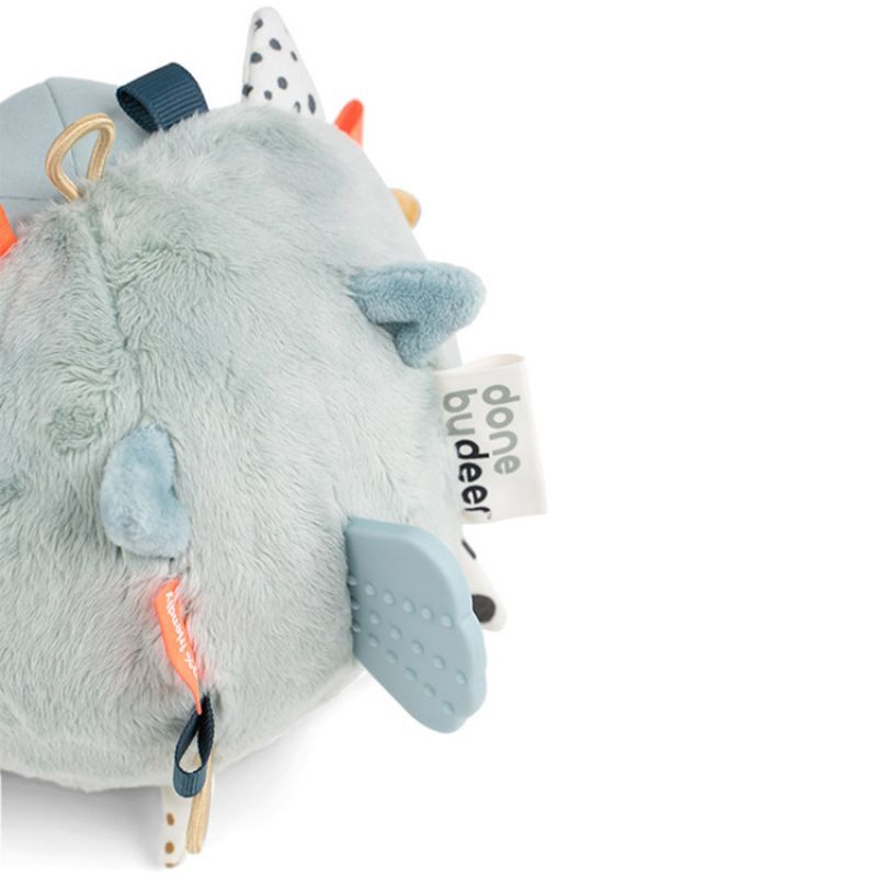 Balle d'éveil poisson Puffee bleu (12 cm) (Done by deer) - Image 2