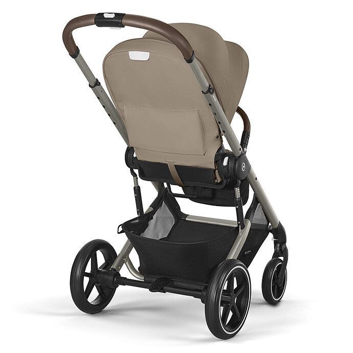 Poussette Citadine Balios S Lux Cadre Taupe - Almond Beige (Cybex) - Image 4