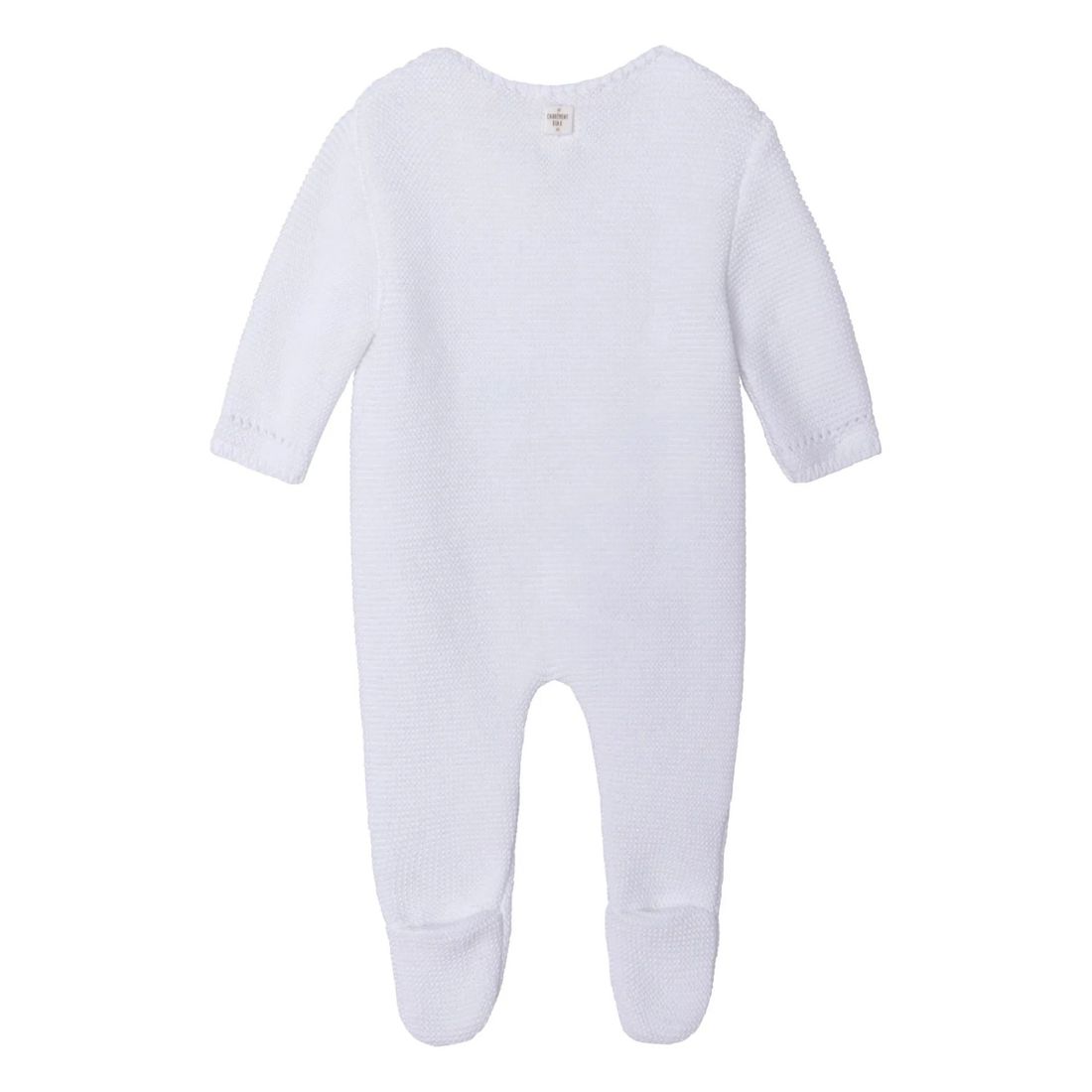 Carrement Beau - Combinaison à Pieds Tricot Coton Bio (Carrement Beau) - Image 1