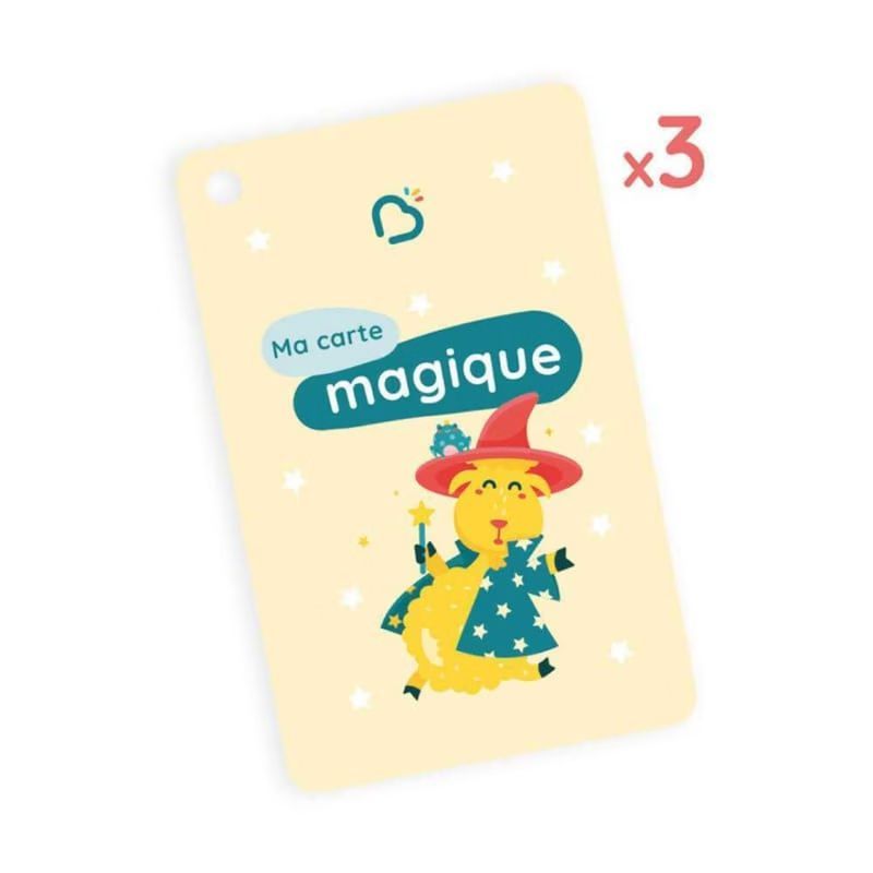 Lot de 3 cartes magiques Bookinou (Bookinou) - Couverture