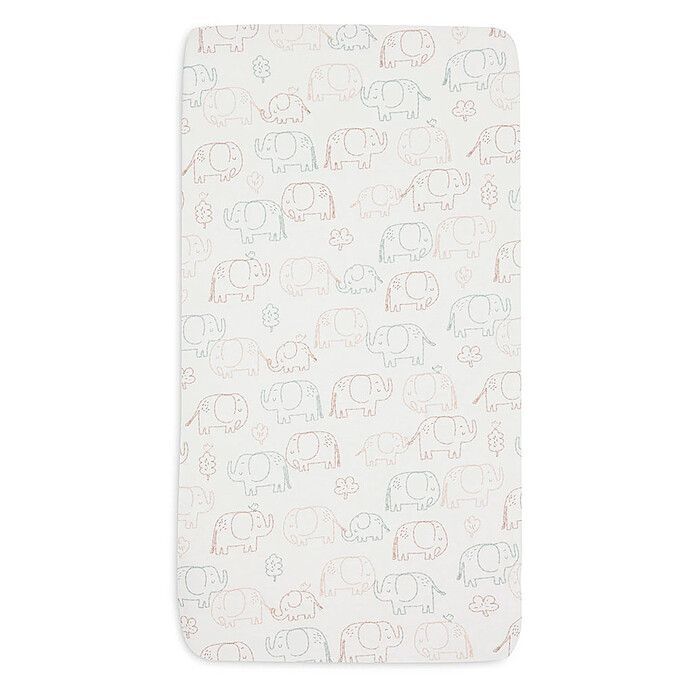 Drap Housse Jersey Elephant Tales - 60 x 120 cm (Jollein) - Image 2