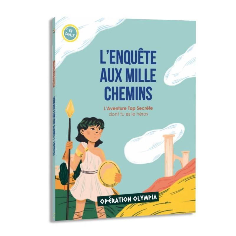 Enquête aux mille chemins - mythologie (Éditions en Cavale) - Couverture