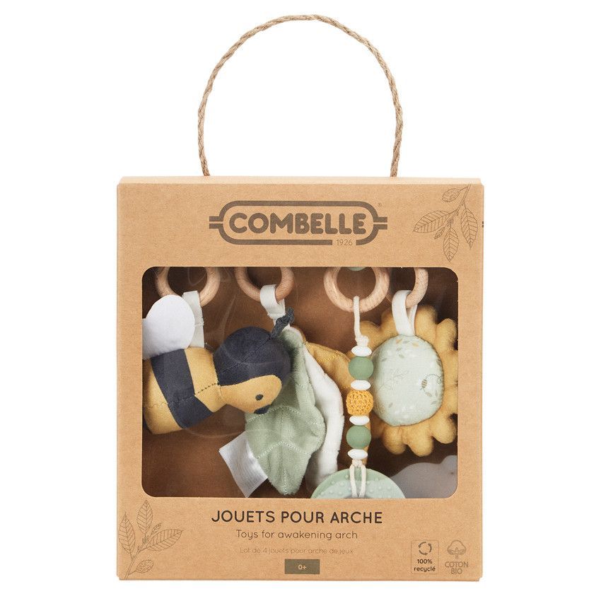 Set de 4 jouets pour arche Promenade Bucolique vert - Vert (Combelle) - Image 6