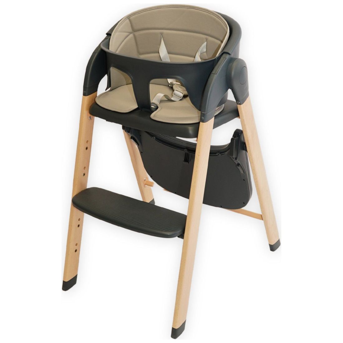 Chaise haute évolutive Grow With Me gris (Bo Jungle) - Image 5