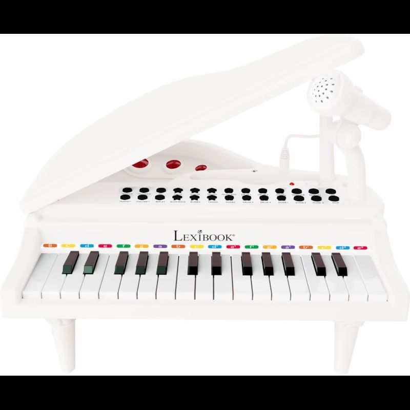 Mini piano à queue électronique avec micro (Lexibook) - Image 1