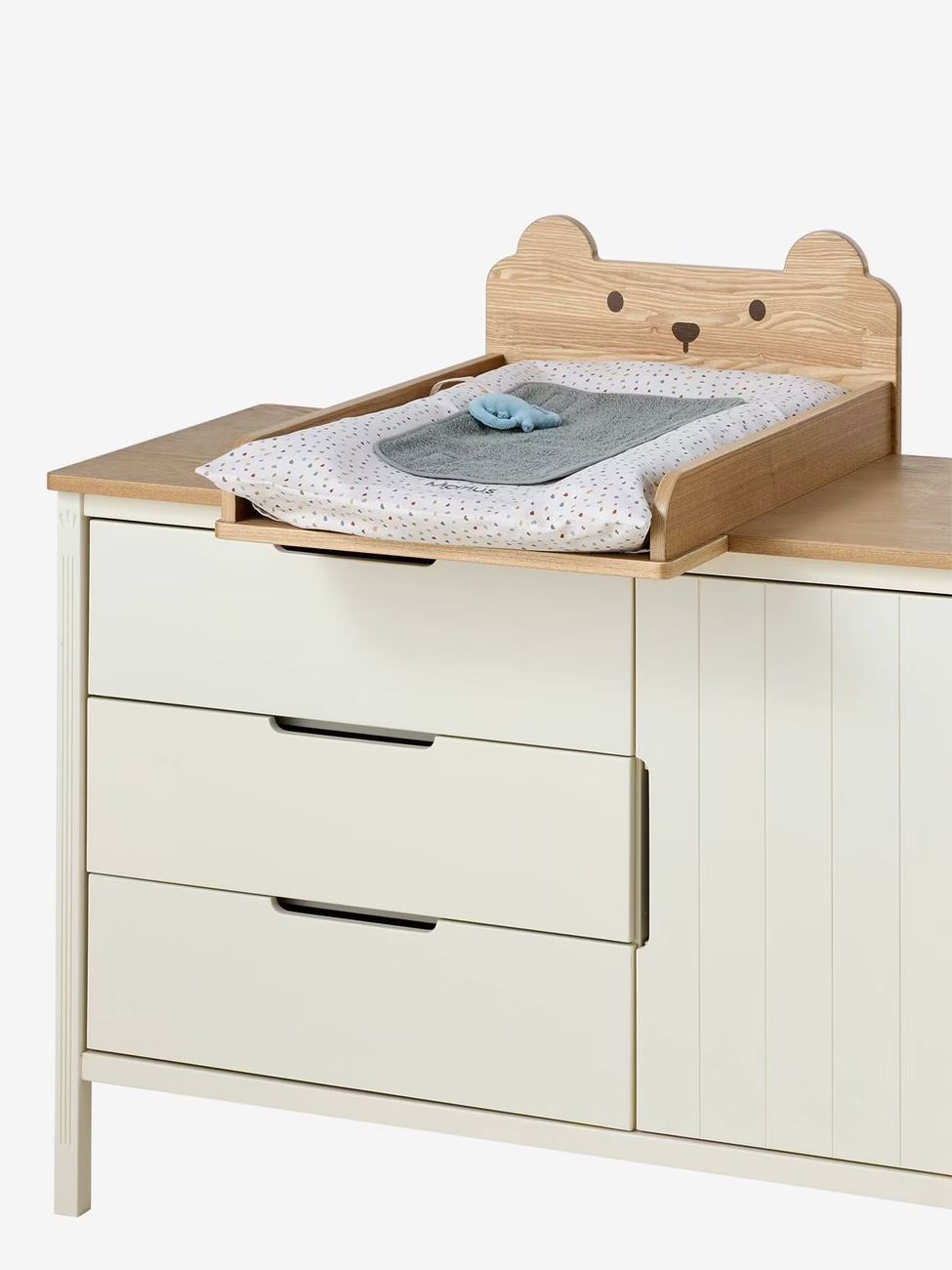 Plan à langer OURSON bois (Vertbaudet) - Image 1