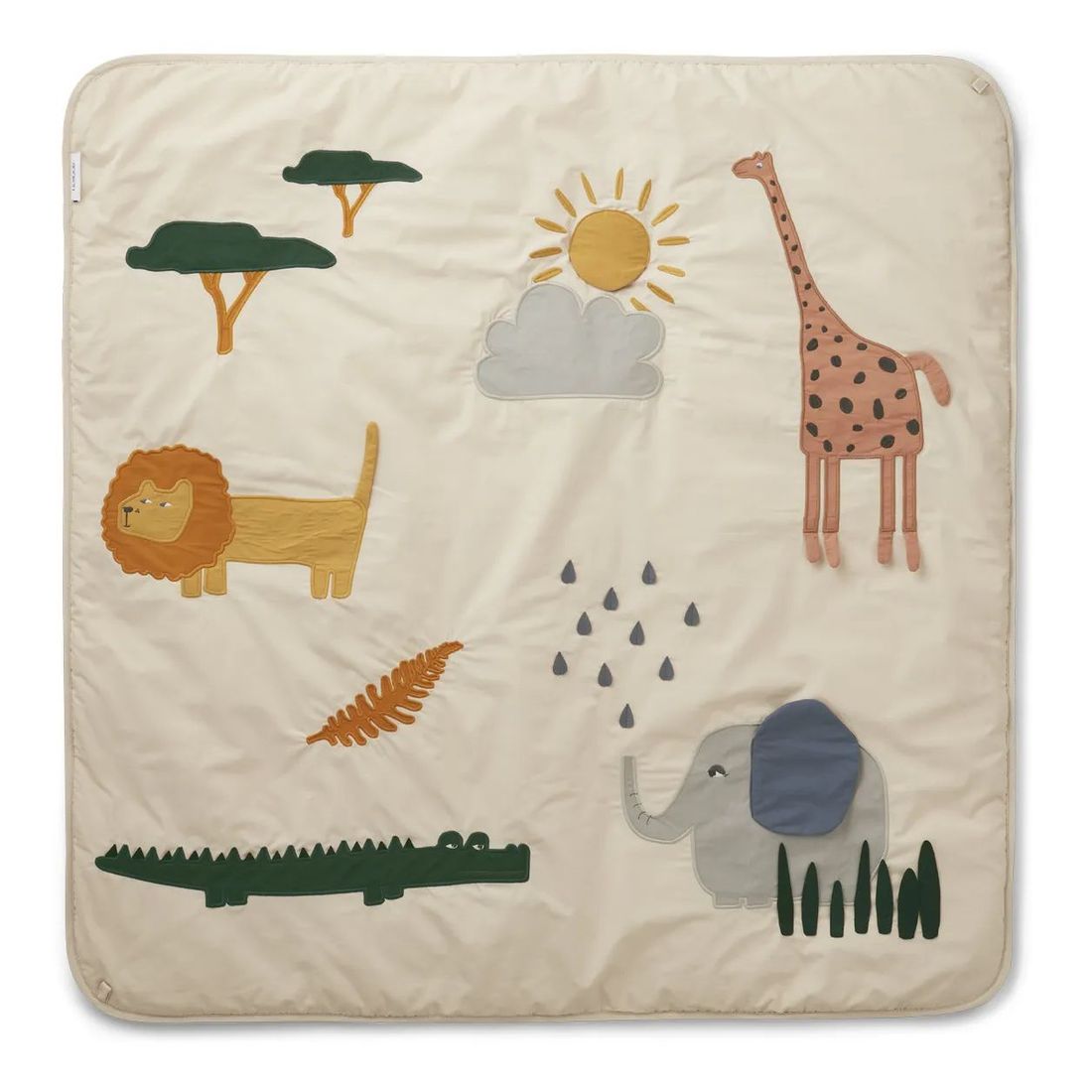 Liewood - Tapis d'éveil Glenn Safari en coton bio (Liewood) - Image 2