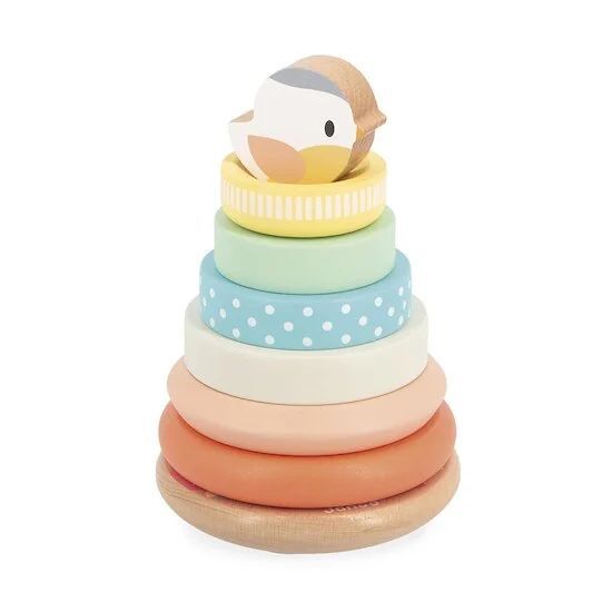 Jouet empilable Nid Pure Bois (Janod) - Couverture