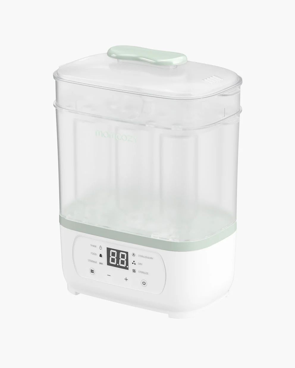 Stérilisateur à vapeur 8 en 1 pour biberons (Momcozy) - Image 1