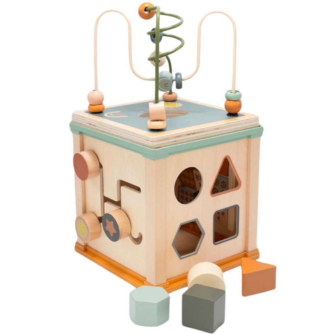 Cube d'activités en bois (Trois Kilos Sept) - Image 6