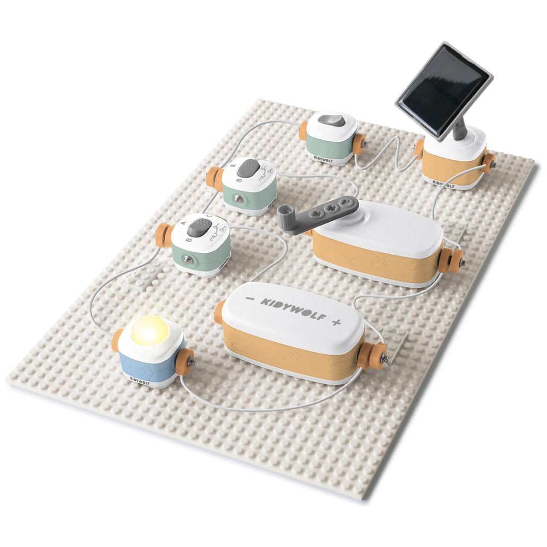 Kit d’électricité pour enfant KIDYELEC Expert (dès 8 ans) (Kidywolf) - Image 1