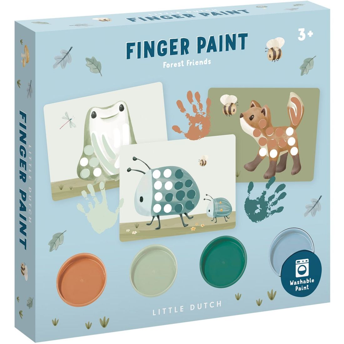 Kit de peinture au doigt Forest Friends (Little Dutch) - Image 7