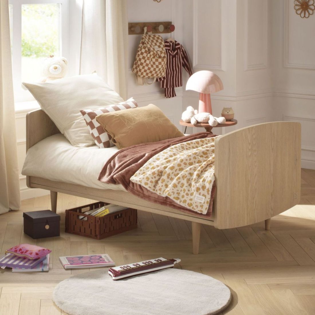 Couverture en gaze de coton Petit Chou (75 x 100 cm) (Sauthon) - Image 3