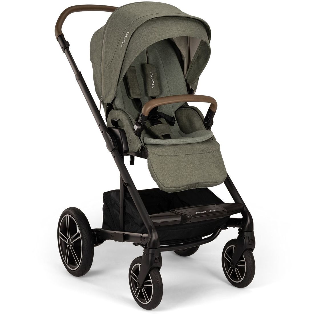 Poussette MIXX NEXT Pine effet cuir café (NUNA) - Couverture