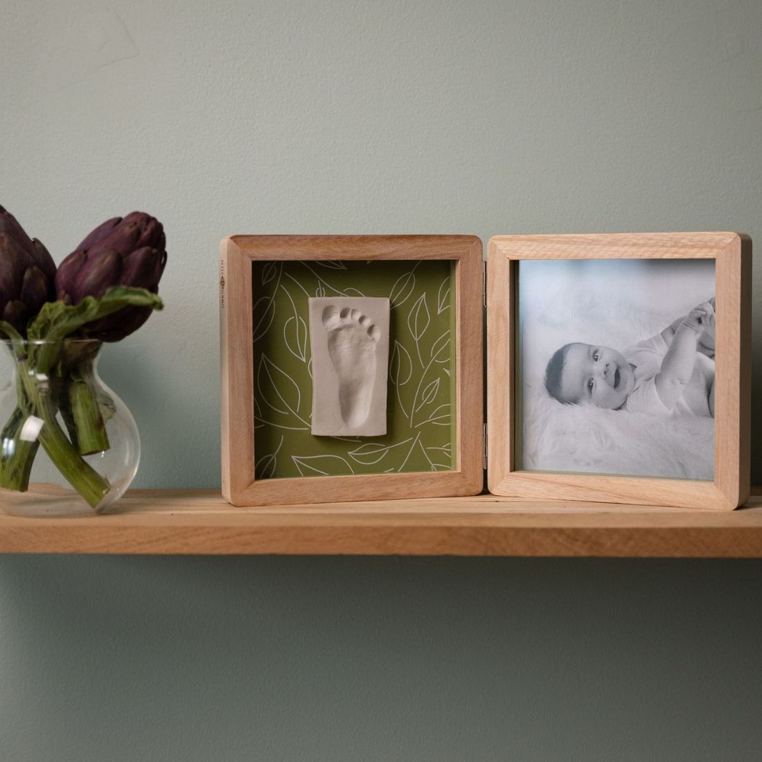 Cadre photo empreintes Double Olive Tree (Petit Artichaut) - Image 3