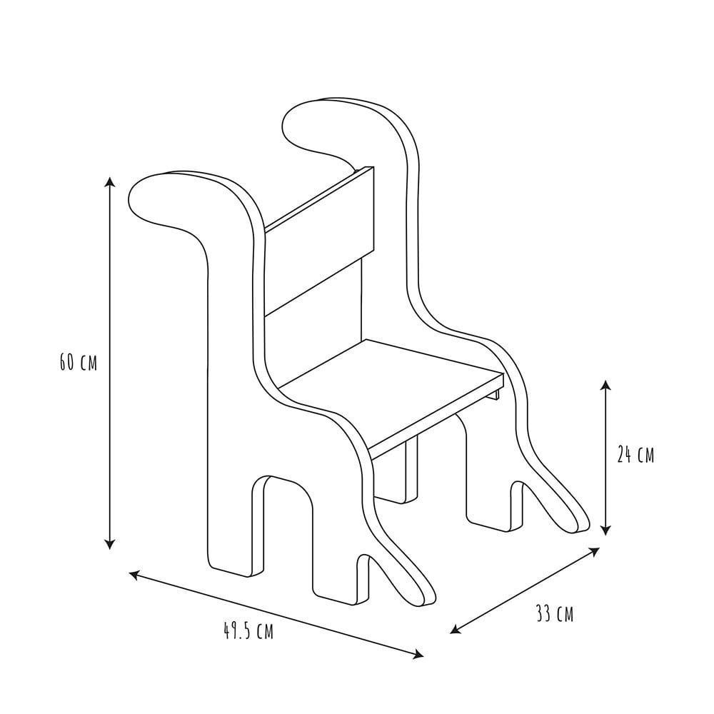 Chaise enfant dino (The Home Deco Factory) - Image 2