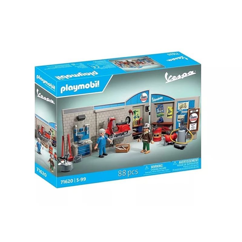 Vespa garage style rétro années 60 (Playmobil) - Image 1