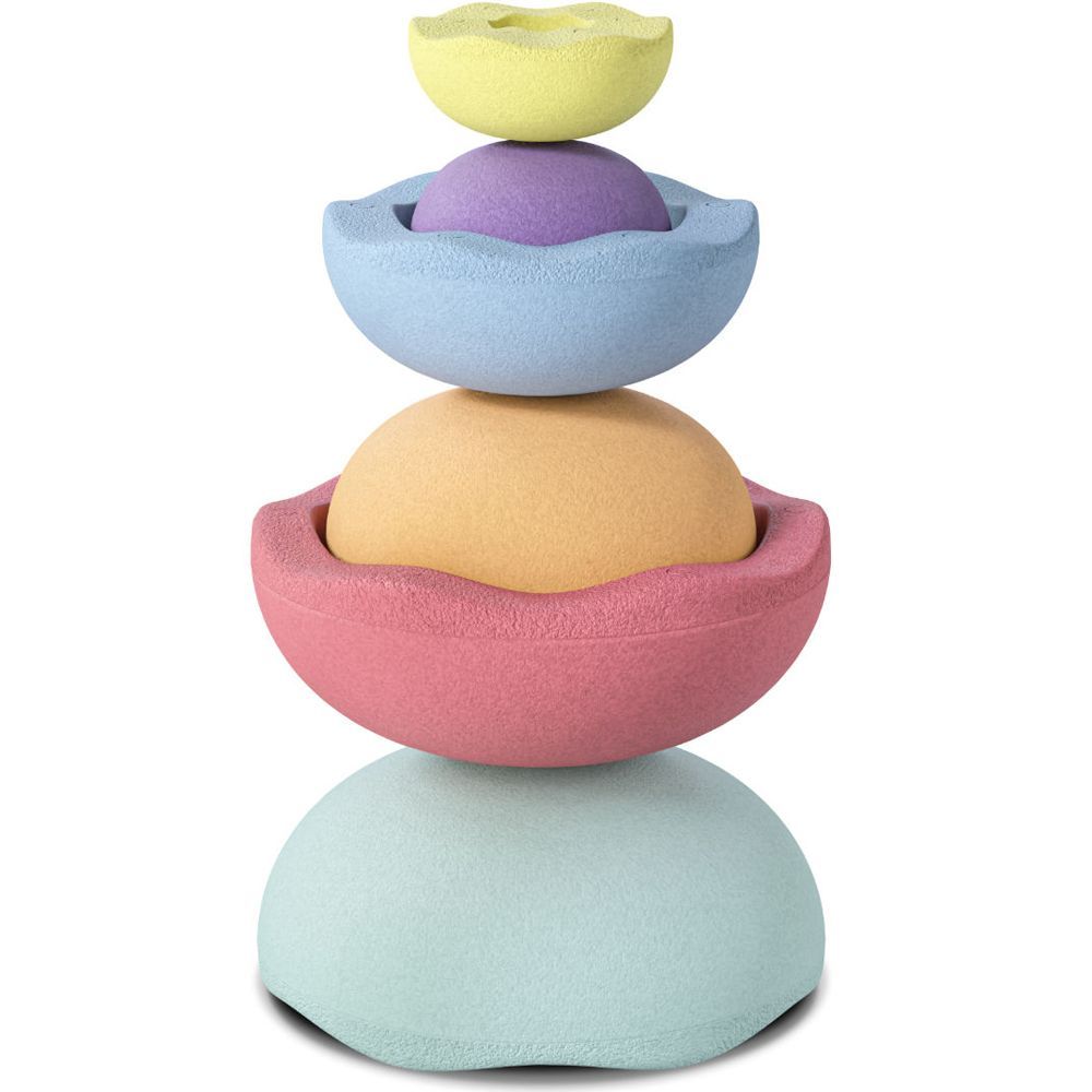 Jeu de motricité Inside rainbow pastel (6 blocs) (Stapelstein) - Image 7