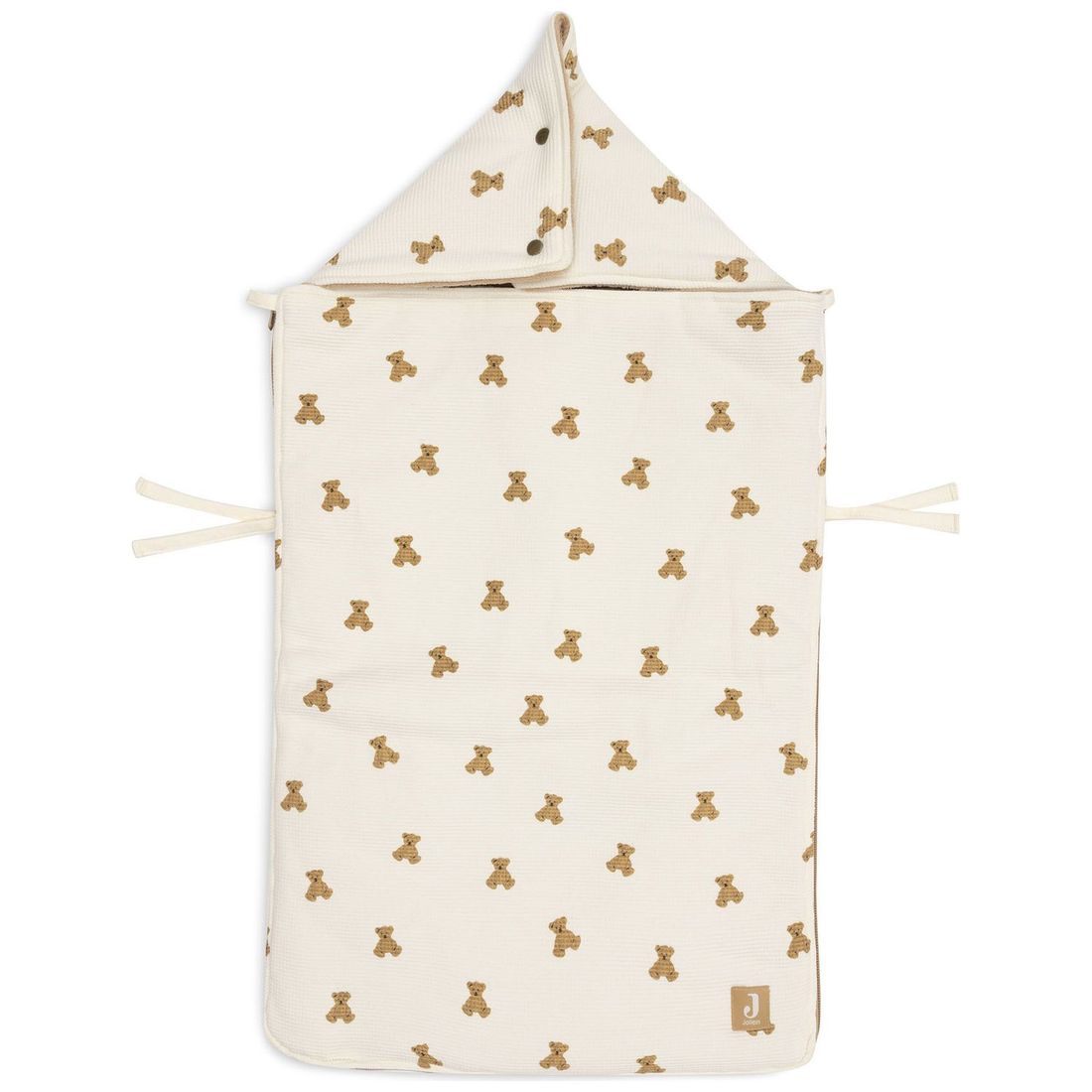 Nid d'ange passe sangle Mini Teddy Bear (groupe 0+) (Jollein) - Image 4