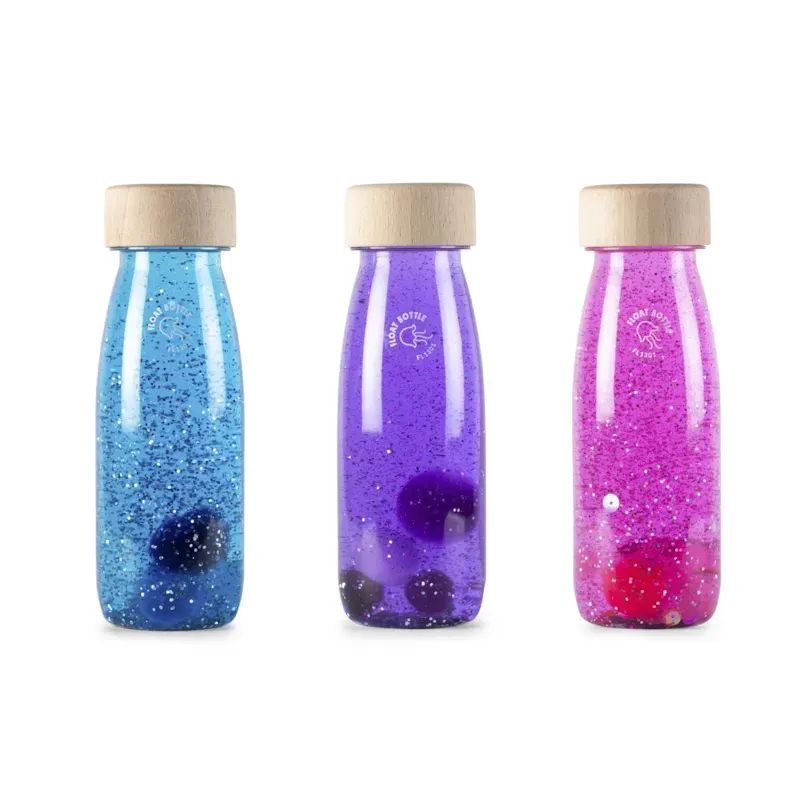 3 bouteilles sensorielles magic (Petit Boum) - Couverture