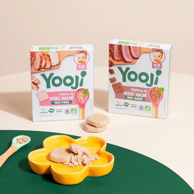 Hachés de viandes - Pour bébé dès 4/6 mois - Yooji (Yooji) - Couverture