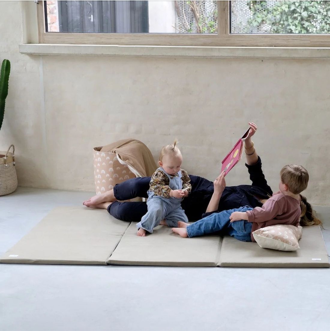Tapis de vie King Size Olive (Mezamé Paris) - Couverture