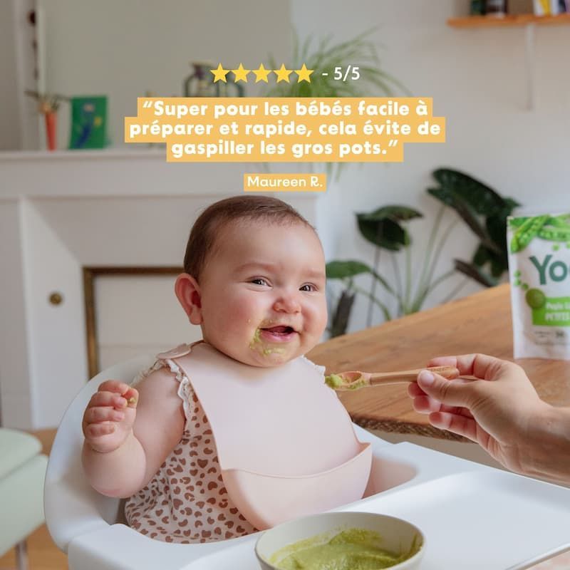 Purée lisse de Brocoli bio (Yooji) - Image 3