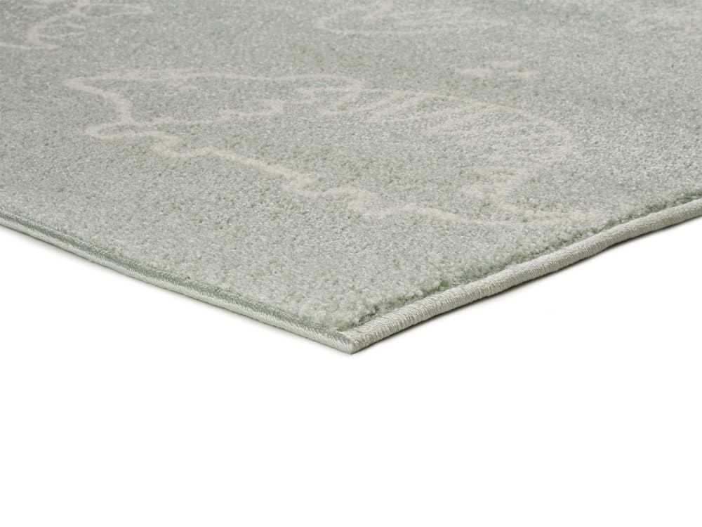 Tapis enfant dinasaures vert, 120x170 cm (Atticgo) - Image 2