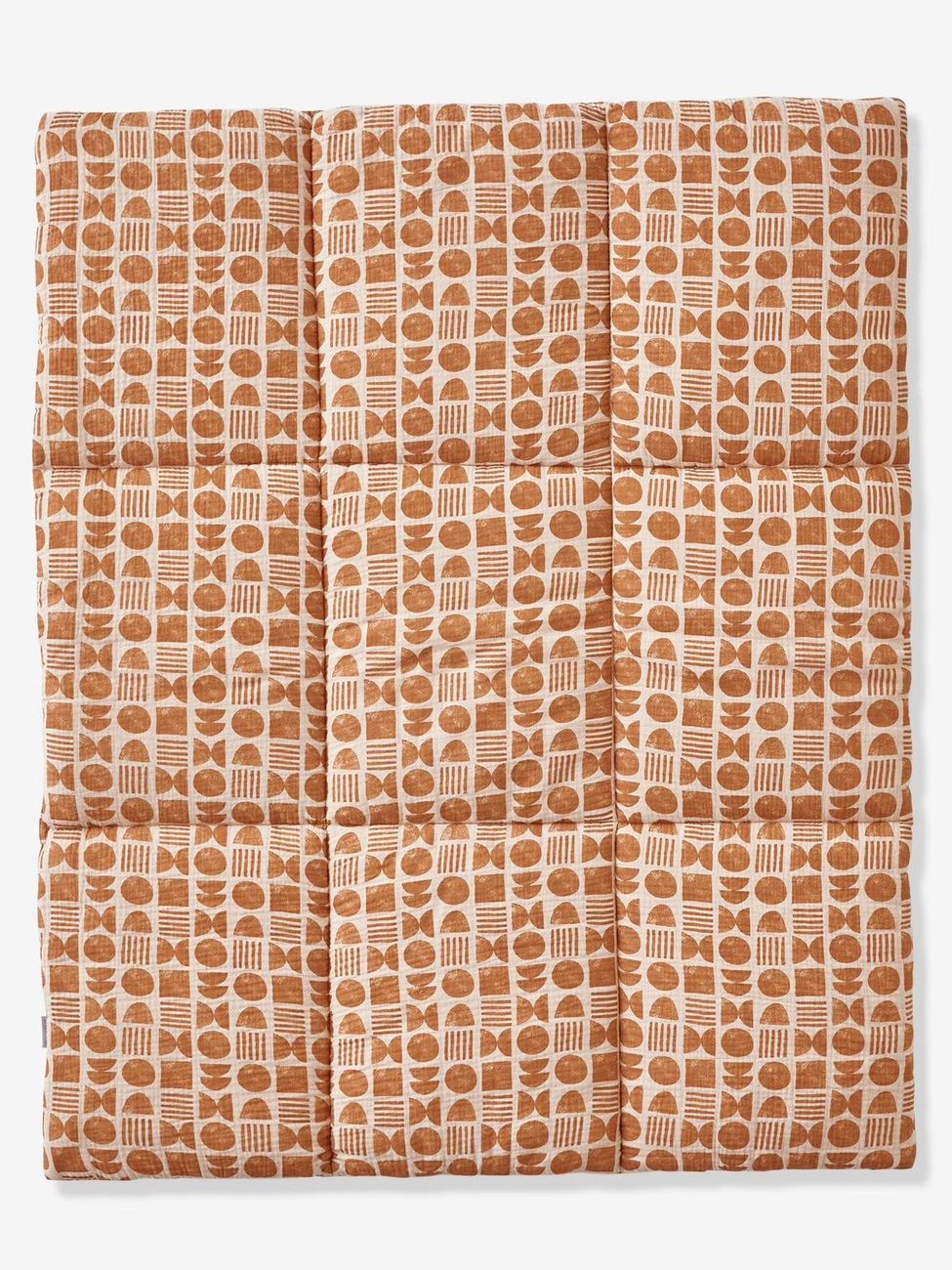 Tapis de sol / Fond de parc ETHNIC beige imprimé (Vertbaudet) - Image 3