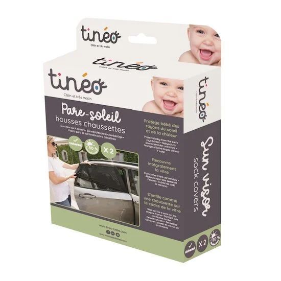 pare soleil - lot de 2 housses chaussettes (TIDY TOT) - Image 1