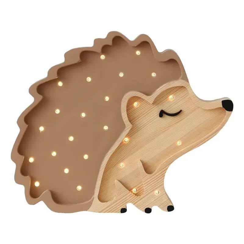 Lampe veilleuse hérisson brun (Little Lights) - Image 1