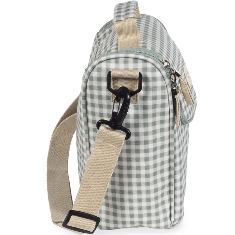 Sac repas isotherme I Love Vichy vert (6 L) (Walking Mum) - Image 6