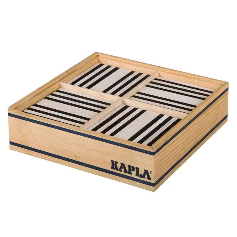 Boite kapla mixte 50 noirs et 50 blancs (Kapla) - Image 1