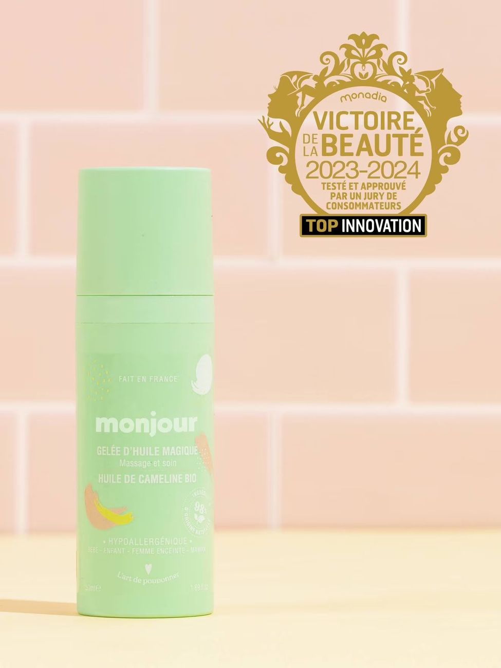 Gelée d'huile magique 50ml vert (Monjour) - Image 2