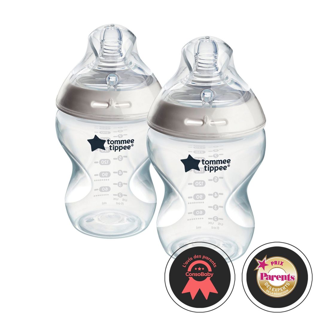 Biberon anti-colique Natural Start Lot de 2 (Tommee Tippee) - Image 1