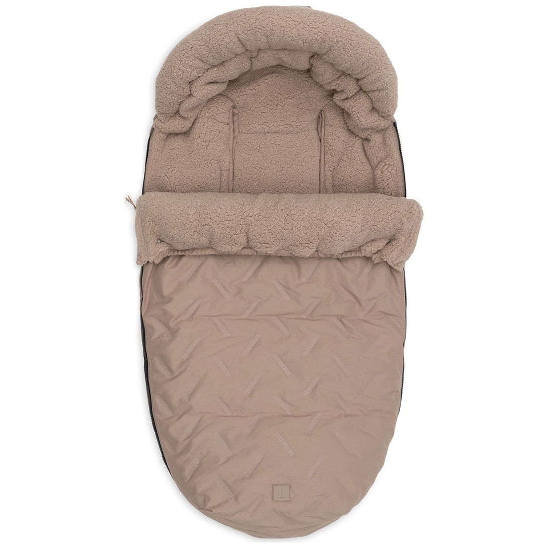 Chancelière pour poussette Embossed Milky Coffee (6-36 mois) (Jollein) - Image 1