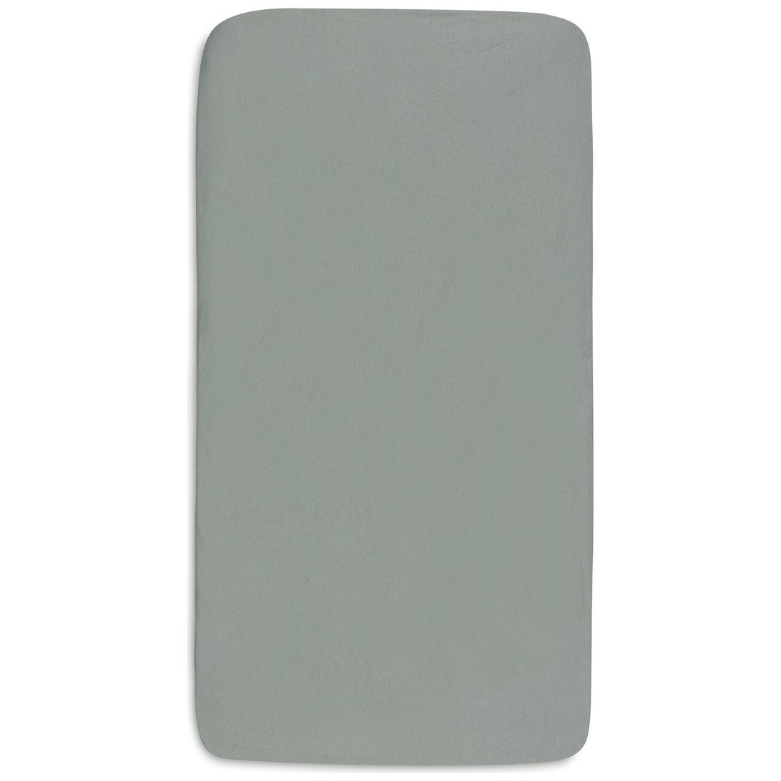 Lot de 2 draps housses en jersey Sea Green-Ivory (70 x 140 cm) (Jollein) - Image 4