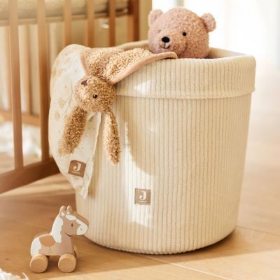 Panier de rangement Cloudy Rib Oatmeal (35 x 30 cm) (Jollein) - Image 3