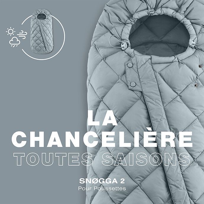 Chancelière Snogga 2 - Moon Black (Snogga) - Image 1