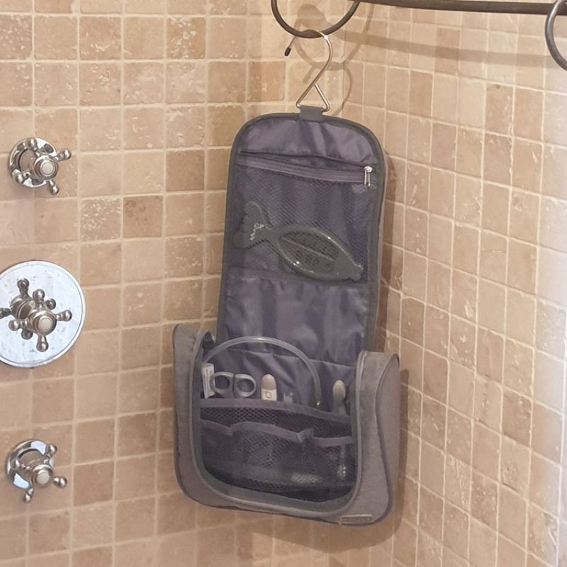 Trousse de soin luxe grise (15 pièces) (Bo Jungle) - Image 6