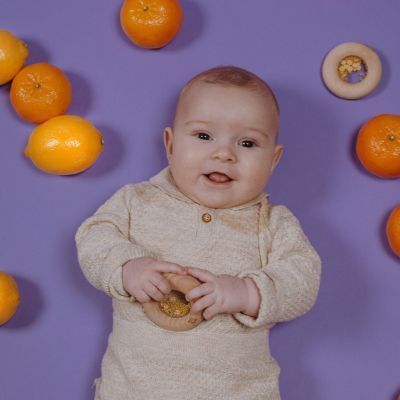 Hochet sensoriel Sensory Donut carottes (Petit Boum) - Image 2