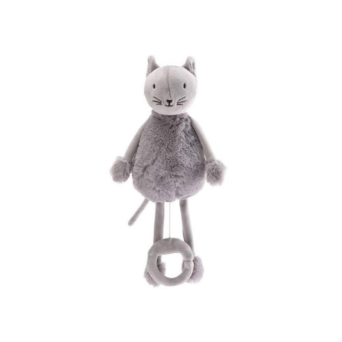 Peluche Boîte À Musique - Oscar Le Chat Gris (Pioupiou Et Merveilles) - Couverture