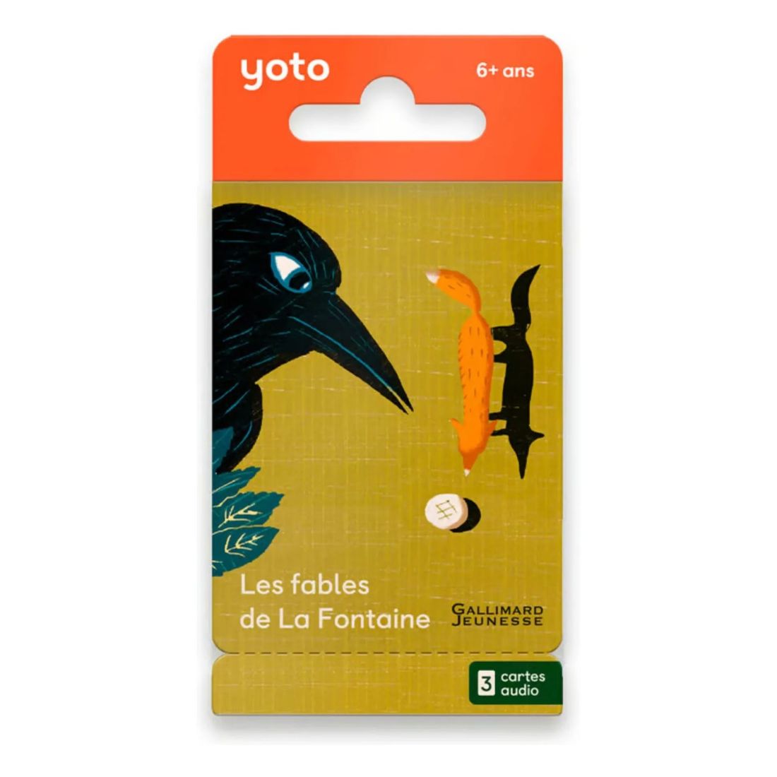 Yoto Player - Cartes Les fables de la Fontaine - Pack de 3 (Yoto Player) - Couverture