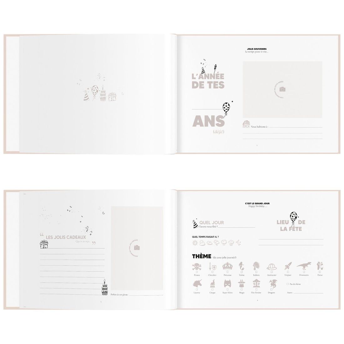 Livre Souvenirs de tes anniversaires (Zakuw) - Image 3