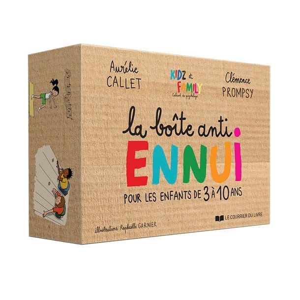 La boite anti-ennui (Éditions Le Courrier Du Livre) - Couverture