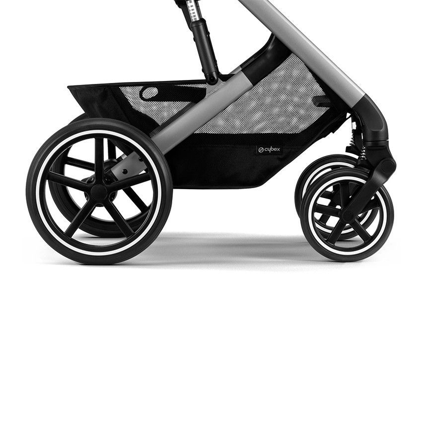 Poussette compacte Balios S Lux silver/stone grey - Gris (Cybex) - Image 6