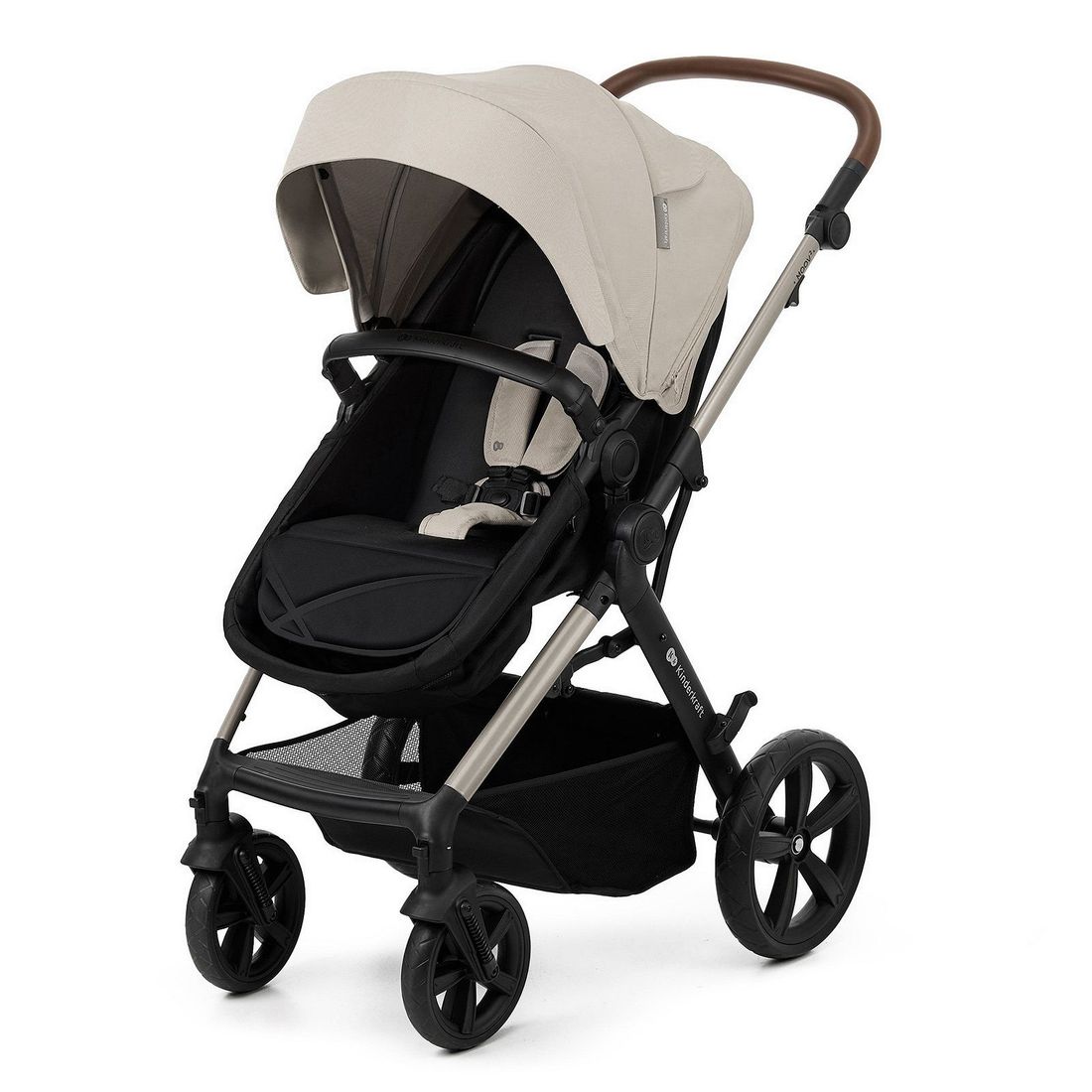 Poussette multifonctionnelle 4en1 MOOV 2 gris (Kinderkraft) - Image 9