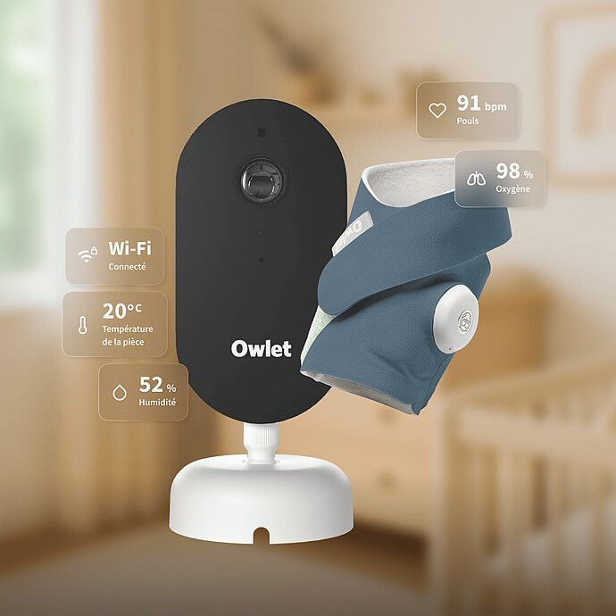 Dream Duo 3 - Bedtime Blue (Owlet) - Image 1